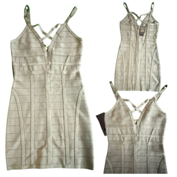 BUNDLE: 3-Women’s BEBE Mini Bodycon Dresses, Size S, NWT/Gently Worn (BB1610B) - Picture 4 of 5